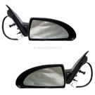 BuyAutoParts 14-81512DWRT Side View Mirror Set 1