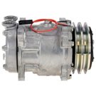Sanden 1109 A/C Compressor 2