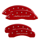 MGP Caliper Covers 14004SAVLRD Disc Brake Caliper Cover 1