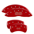 MGP Caliper Covers 2000 Chevrolet Camaro Disc Brake Caliper Cover 14027SSSCRD