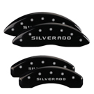 MGP Caliper Covers  Chevrolet Suburban Disc Brake Caliper Cover 14252SSILBK