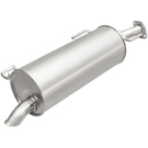 2008 Nissan Versa Exhaust Muffler Assembly 1