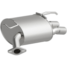 2008 Infiniti M45 Exhaust Muffler Assembly 1