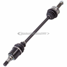 2014 Subaru Forester Drive Axle Rear 2