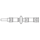 1989 Merkur Scorpio Driveshaft 1