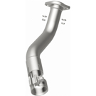 2014 Jeep Wrangler Exhaust Pipe 4