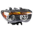 2004 Bmw 745 Headlight Assembly Pair 3