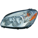 2008 Buick Lucerne Headlight Assembly Pair 3