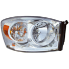 2008 Dodge Ram Trucks Headlight Assembly Pair 2