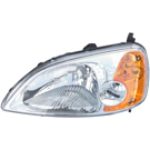 2003 Honda Civic Headlight Assembly 1