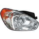 2011 Hyundai Accent Headlight Assembly 1