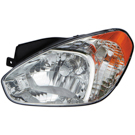 2011 Hyundai Accent Headlight Assembly 1