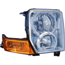 2008 Jeep Commander Headlight Assembly Pair 2