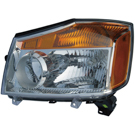 2012 Nissan Titan Headlight Assembly Pair 3