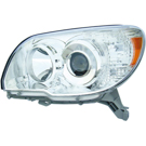 2009 Toyota 4Runner Headlight Assembly Pair 3