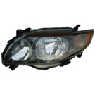 2009 Toyota Corolla Headlight Assembly 1