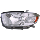 2010 Toyota Highlander Headlight Assembly Pair 3