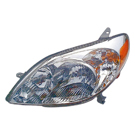 2004 Toyota Matrix Headlight Assembly Pair 3