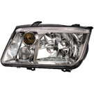2003 Volkswagen Jetta Headlight Assembly Pair 2