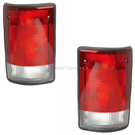 2002 Ford Excursion Tail Light Assembly Pair 1