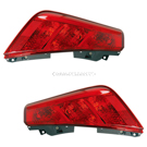 2004 Nissan Murano Tail Light Assembly Pair 1