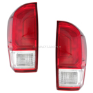 2017 Toyota Tacoma Tail Light Assembly Pair 1