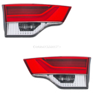 2019 Toyota Highlander Tail Light Assembly Pair 1