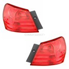 2015 Nissan Rogue Select Tail Light Assembly Pair 1