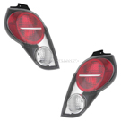 2013 Chevrolet Spark Tail Light Assembly Pair 1