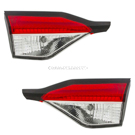 2021 Toyota Corolla Tail Light Assembly Pair 1