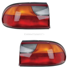2000 Chevrolet Malibu Tail Light Assembly Pair 1