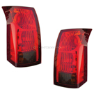 2004 Cadillac CTS Tail Light Assembly Pair 1