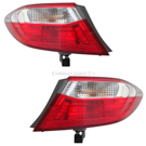 BuyAutoParts Toyota Tail Light Assembly Pair 16-22765TK