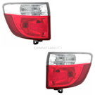 2012 Dodge Durango Tail Light Assembly Pair 1