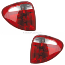2003 Dodge Grand Caravan Tail Light Assembly Pair 1
