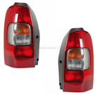 2004 Oldsmobile Silhouette Tail Light Assembly Pair 1