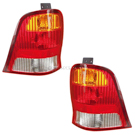 2000 Ford Windstar Tail Light Assembly Pair 1