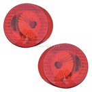 2007 Chevrolet Cobalt Tail Light Assembly Pair 1