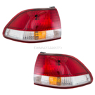 2002 Honda Accord Tail Light Assembly Pair 1