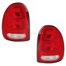 2000 Dodge Durango Tail Light Assembly Pair 1