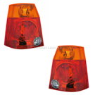 2007 Chrysler Pacifica Tail Light Assembly Pair 1