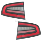 2015 Dodge Charger Tail Light Assembly Pair 1