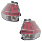 2016 Nissan Rogue Tail Light Assembly Pair 1