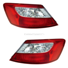 2006 Honda Civic Tail Light Assembly Pair 1