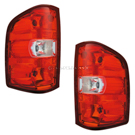 2012 Gmc Sierra 1500 Tail Light Assembly Pair 1