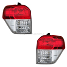 2012 Toyota 4Runner Tail Light Assembly Pair 1