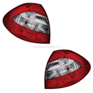 2007 Mercedes Benz E320 Tail Light Assembly Pair 1