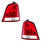 2004 Ford Freestar Tail Light Assembly Pair 1