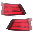 2017 Nissan Maxima Tail Light Assembly Pair 1