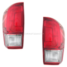 2017 Toyota Tacoma Tail Light Assembly Pair 1